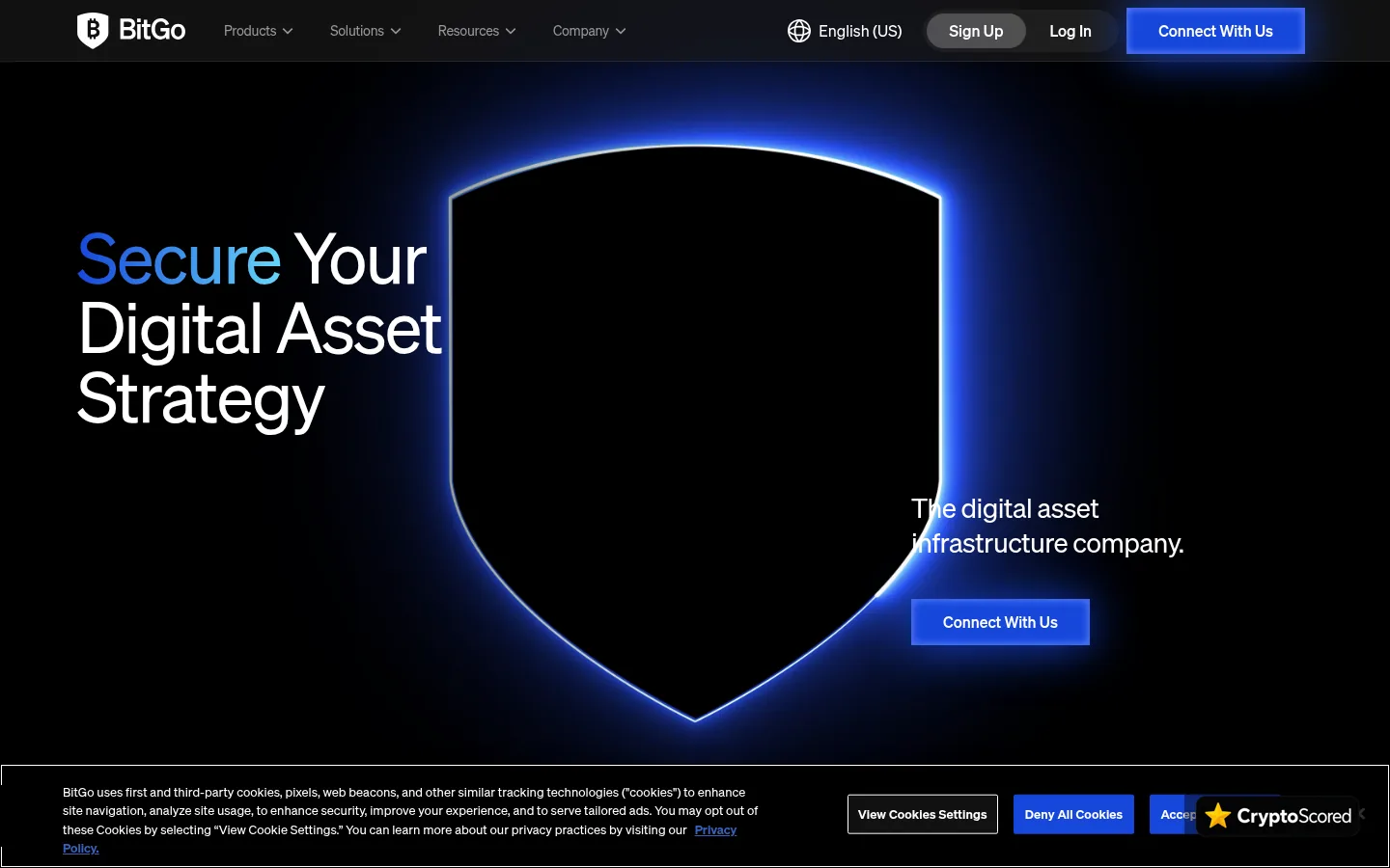BitGo website preview