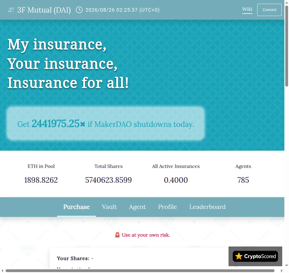 3F Mutual website preview