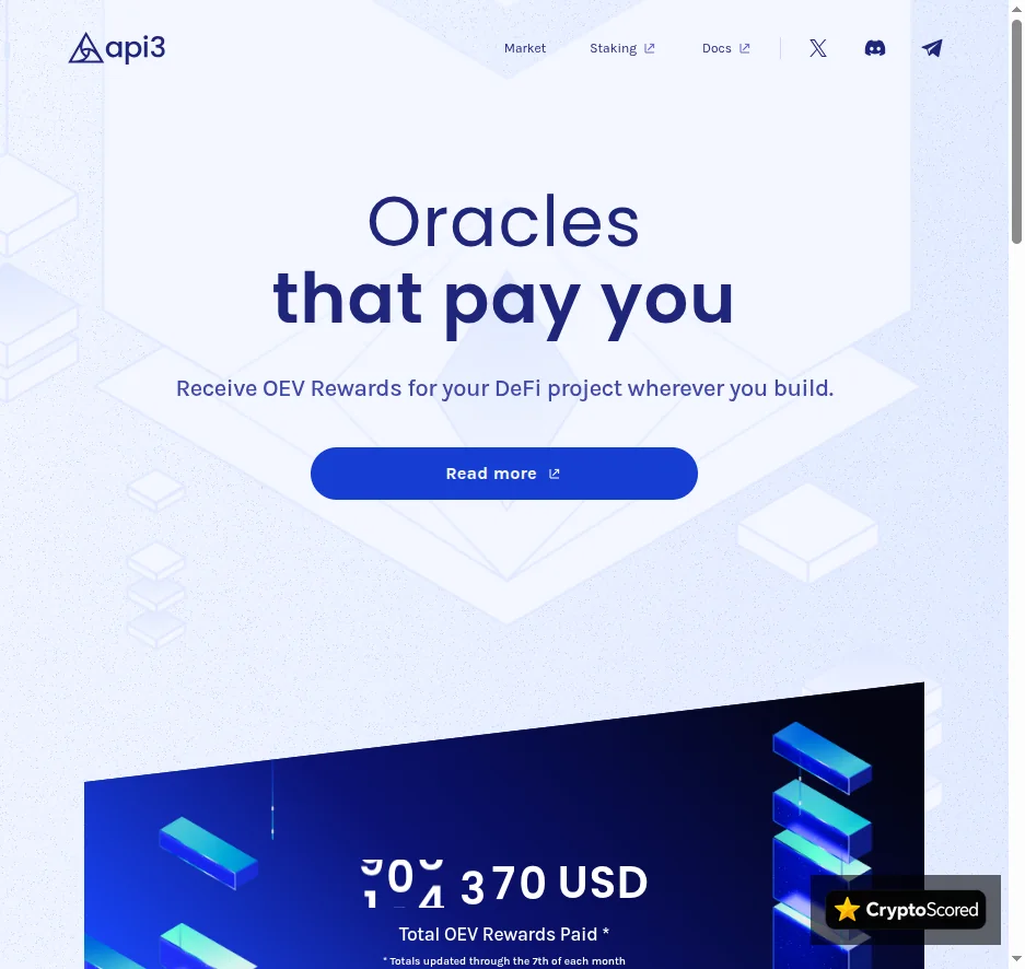 API3 website preview