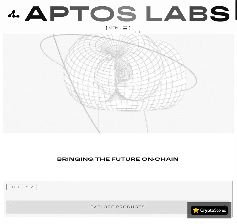 Aptos website preview