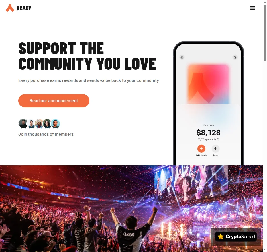 Argent website preview