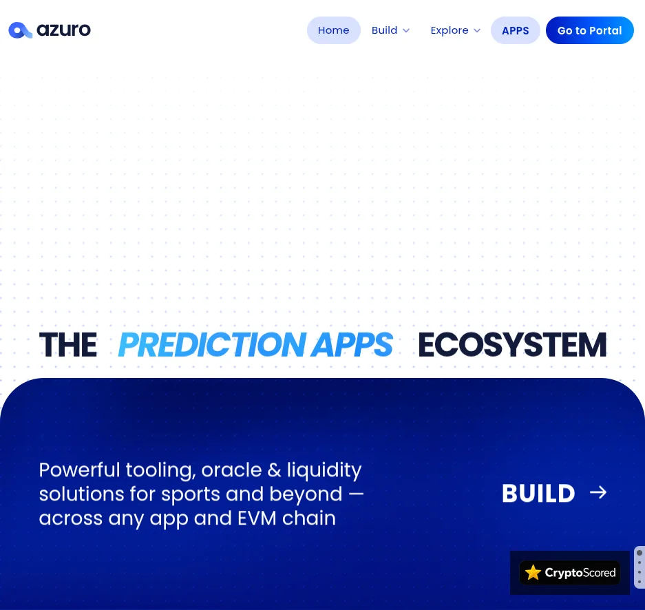 Azuro website preview