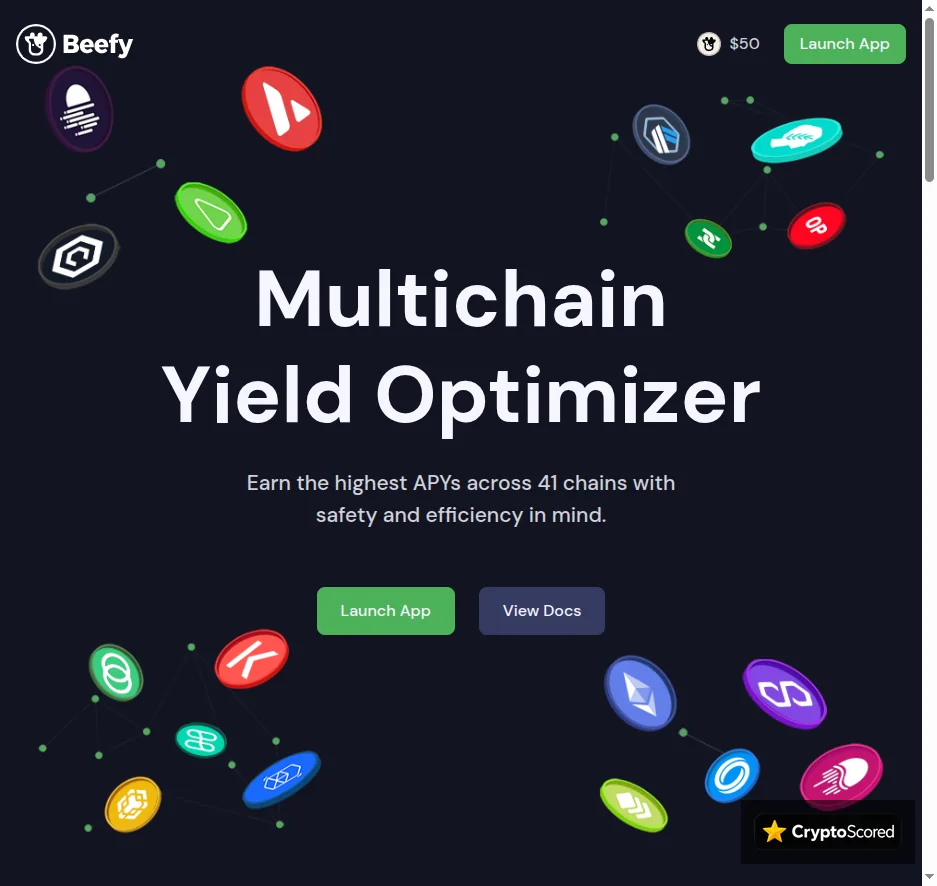 Beefy website preview