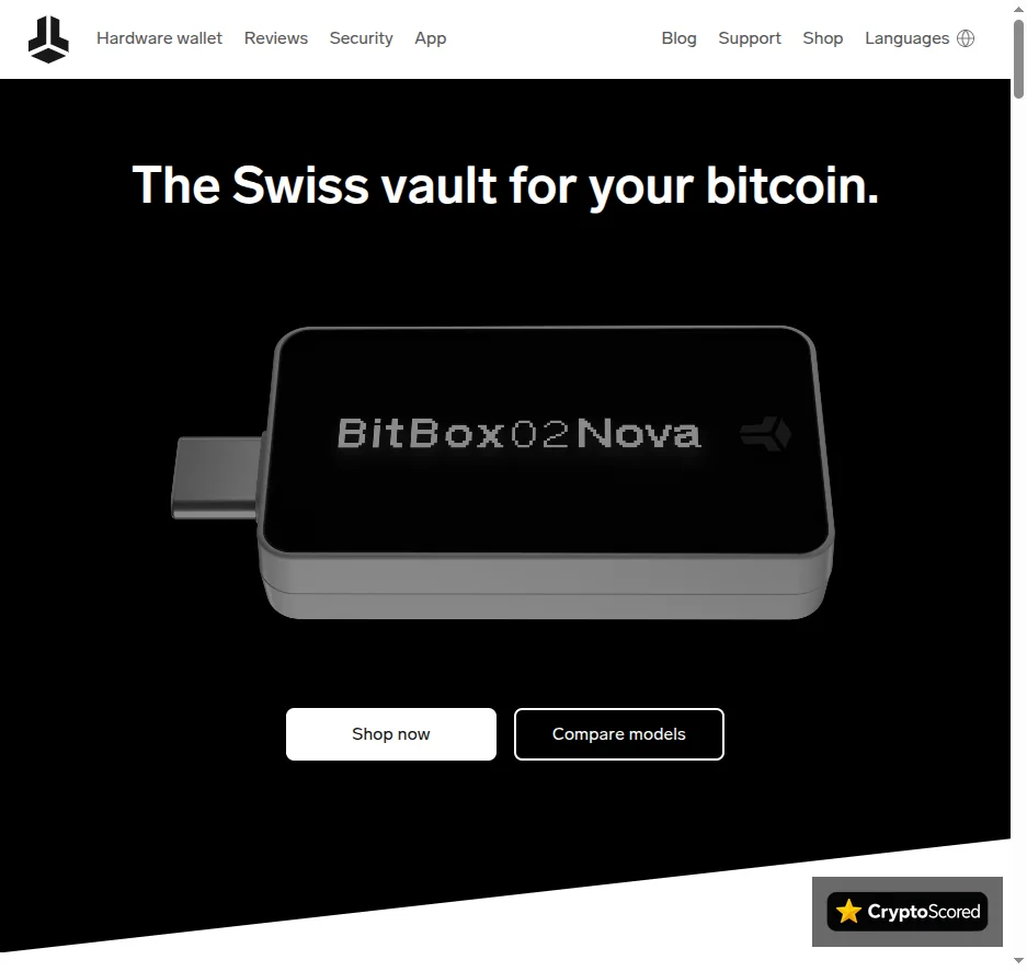 BitBox website preview