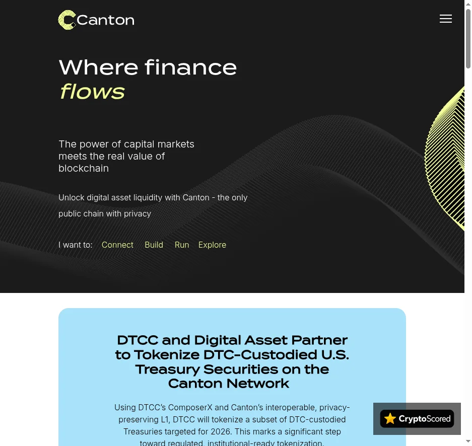 Canton Network website preview