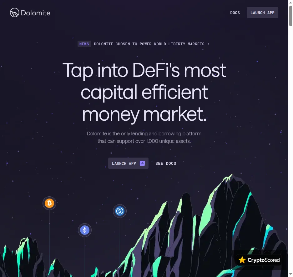 Dolomite website preview