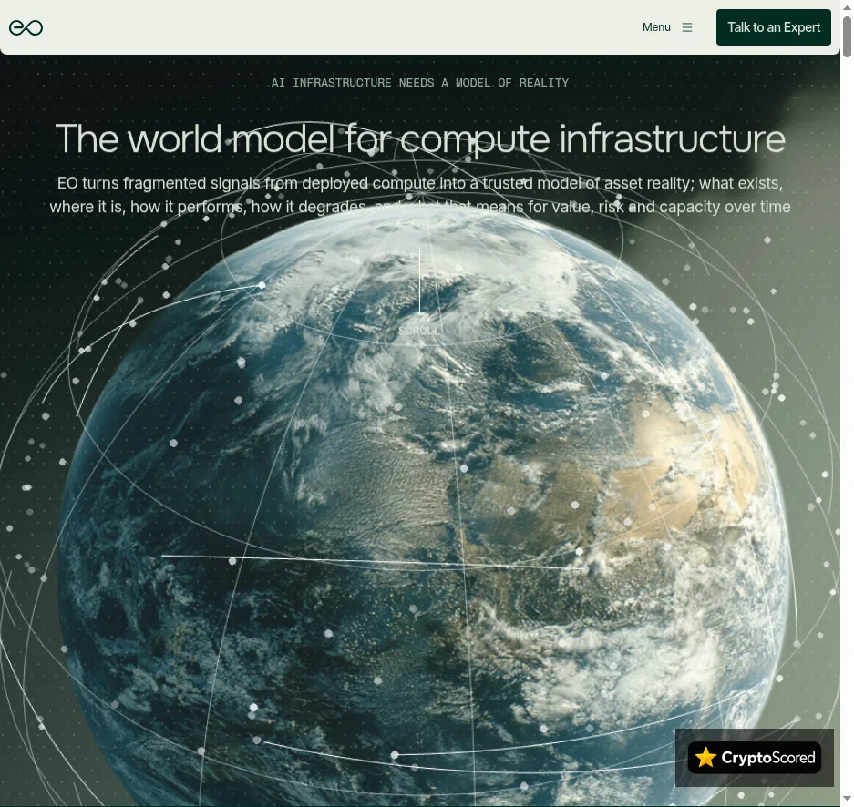 eOracle website preview