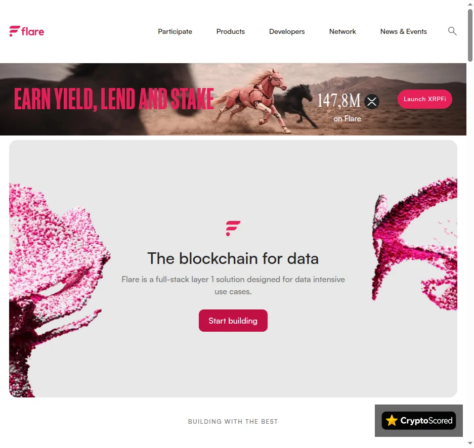 Flare website preview