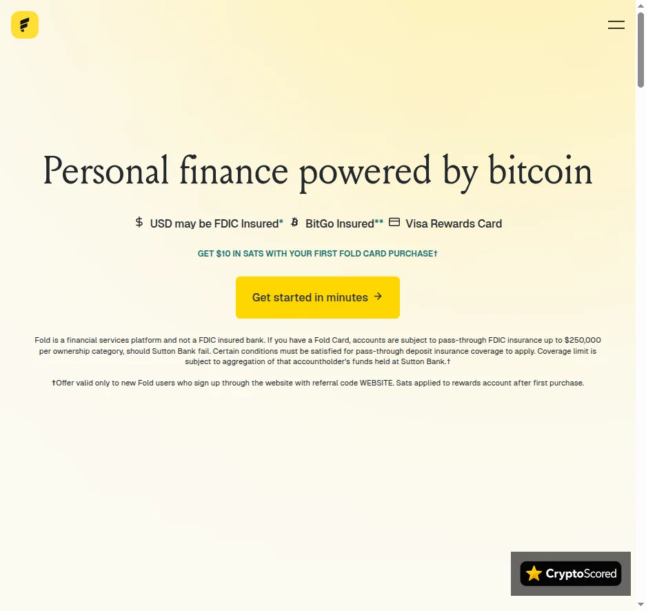 Fold website preview