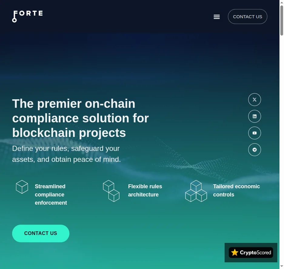 Forte website preview