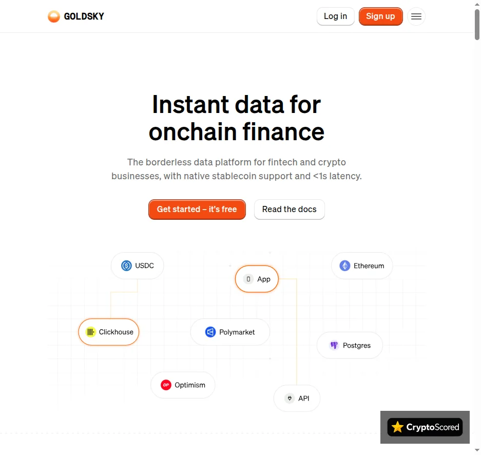 Goldsky website preview
