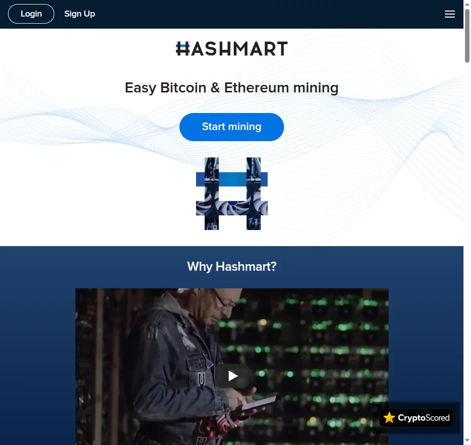 Hashmart website preview