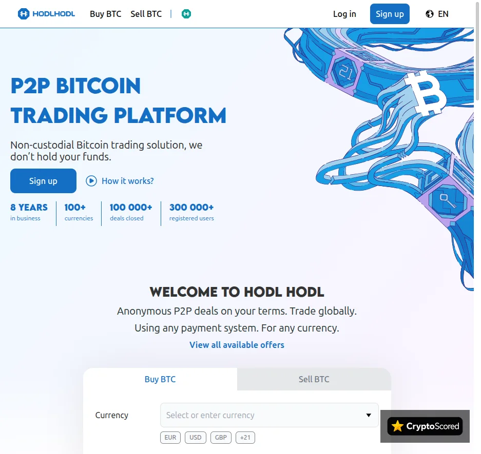 HODL HODL website preview