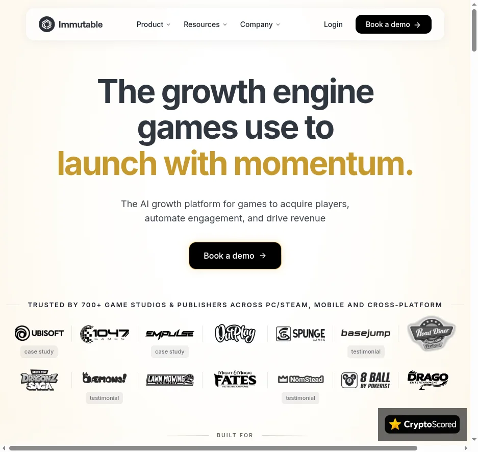 Immutable website preview