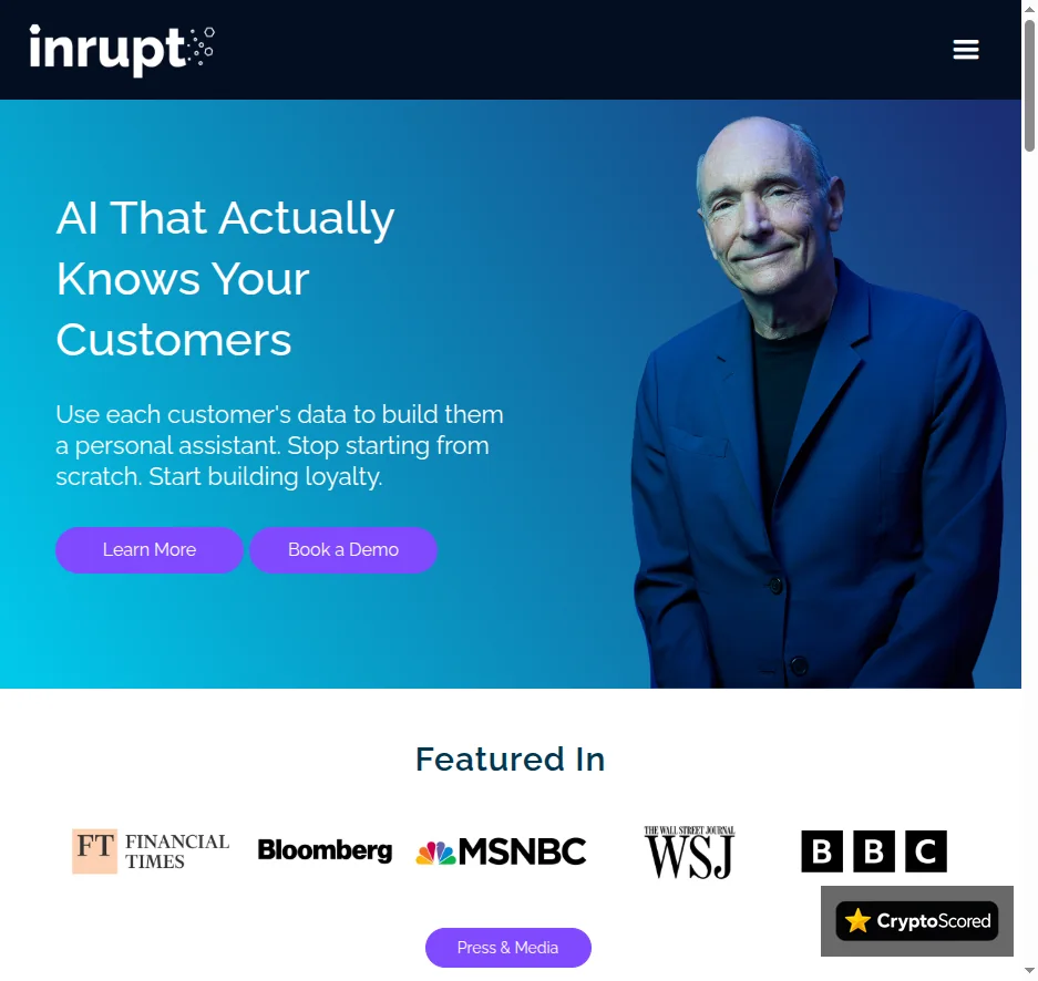 Inrupt website preview