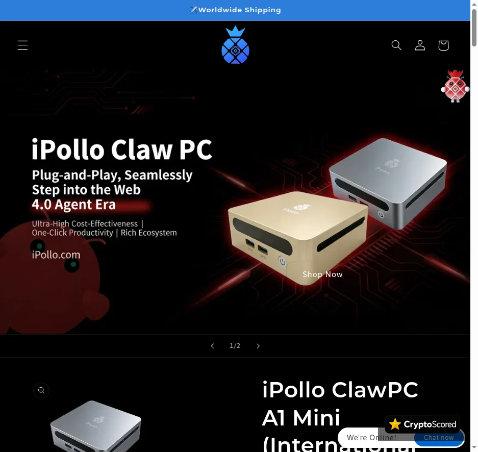 iPollo website preview