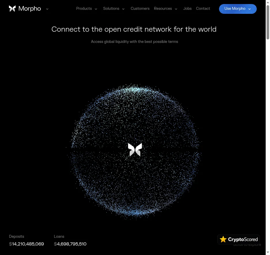 Morpho website preview