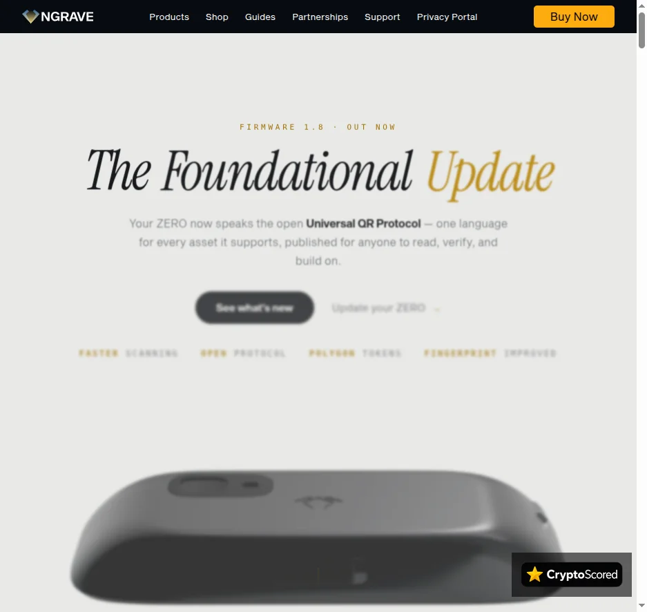 NGRAVE website preview