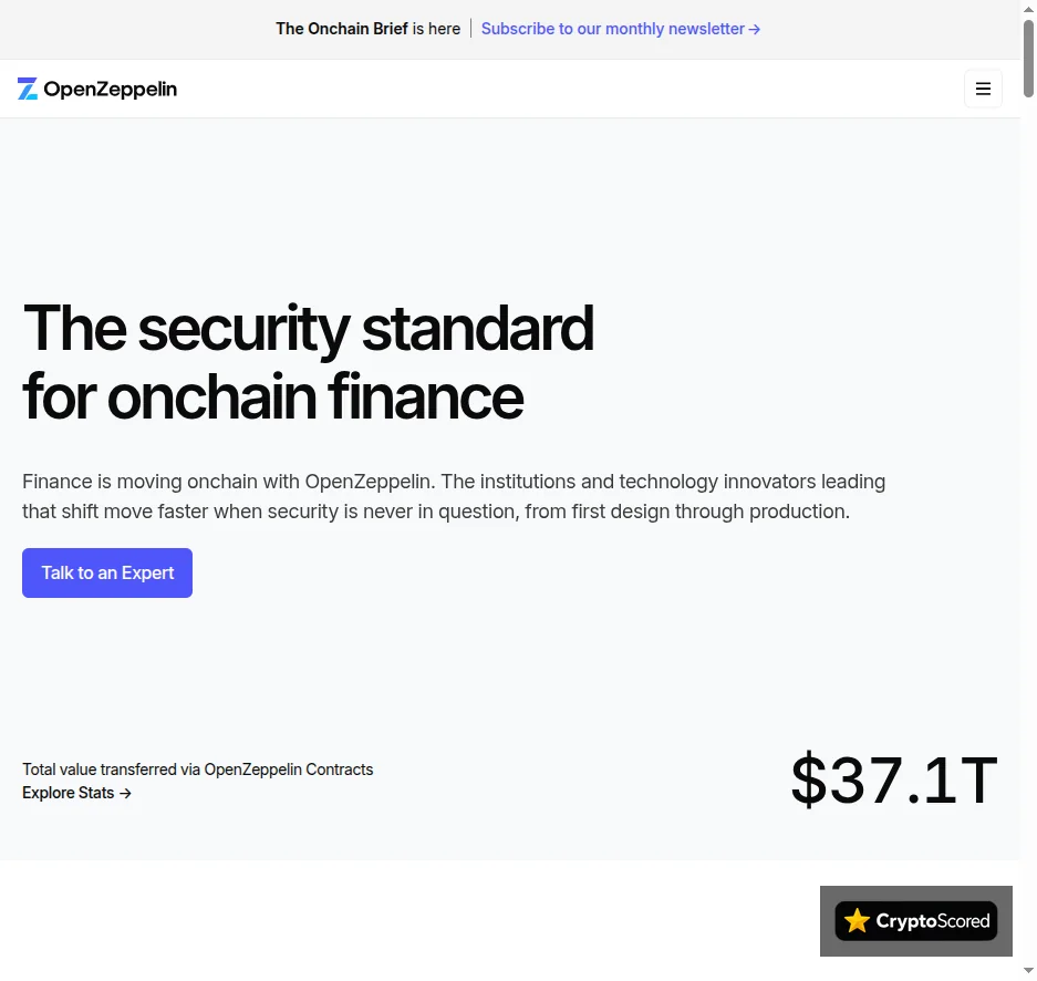OpenZeppelin Defender website preview