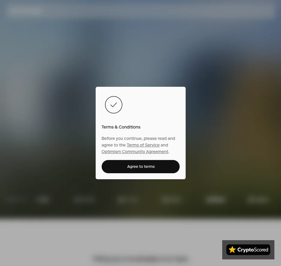 Optimism website preview