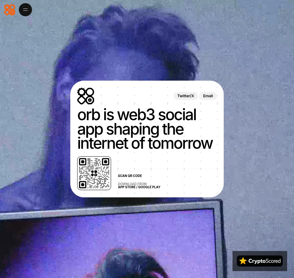 Orb website preview