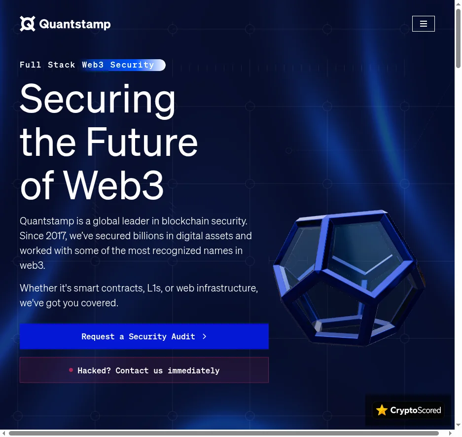 Quantstamp website preview
