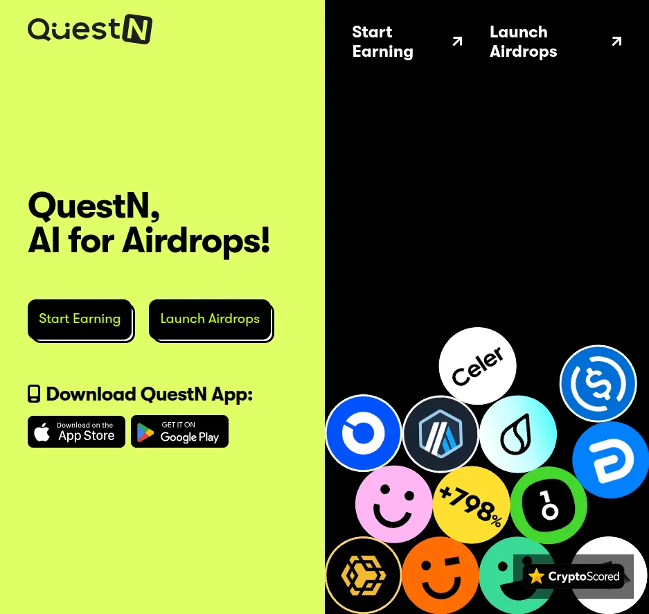 QuestN website preview
