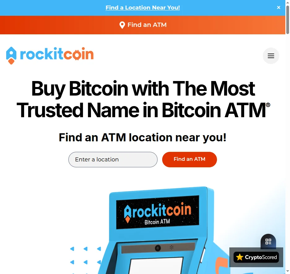 RockItCoin website preview