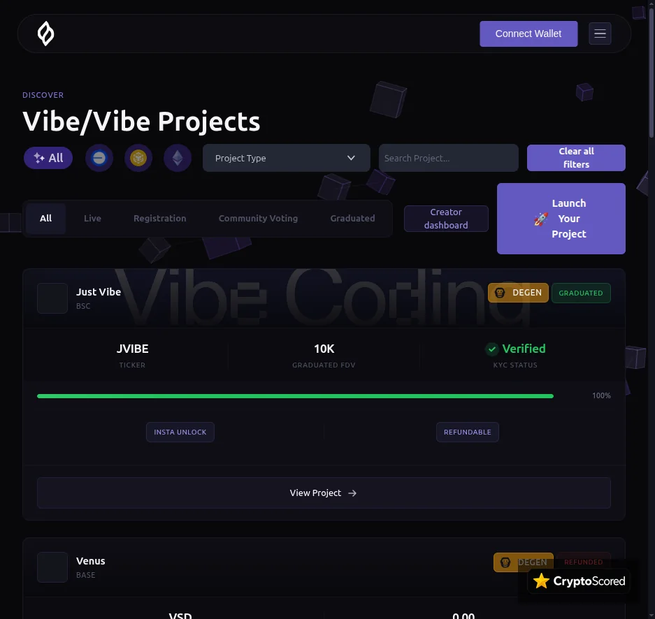 Seedify website preview