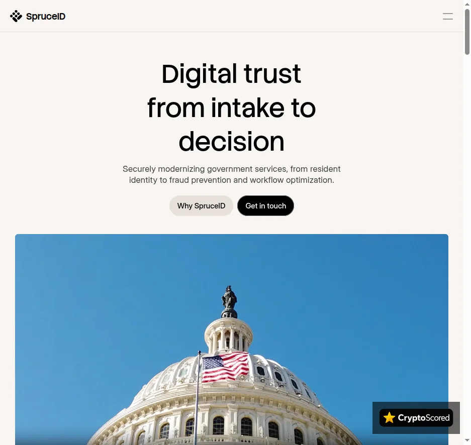 SpruceID website preview