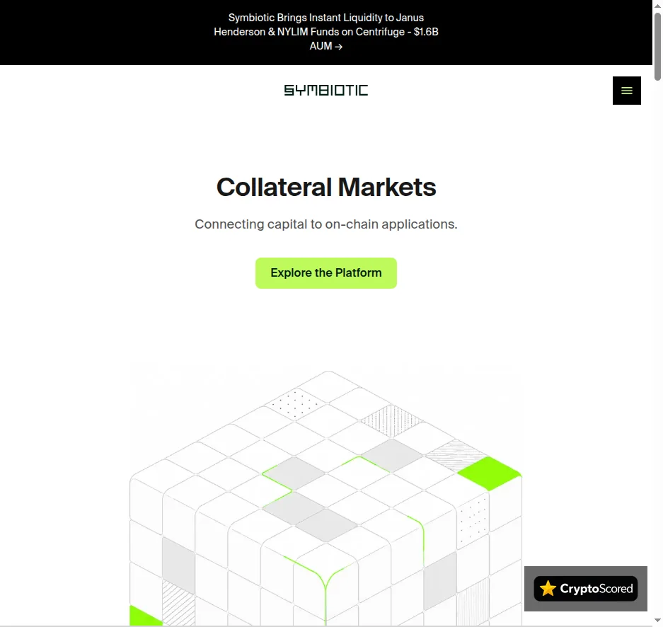 Symbiotic website preview