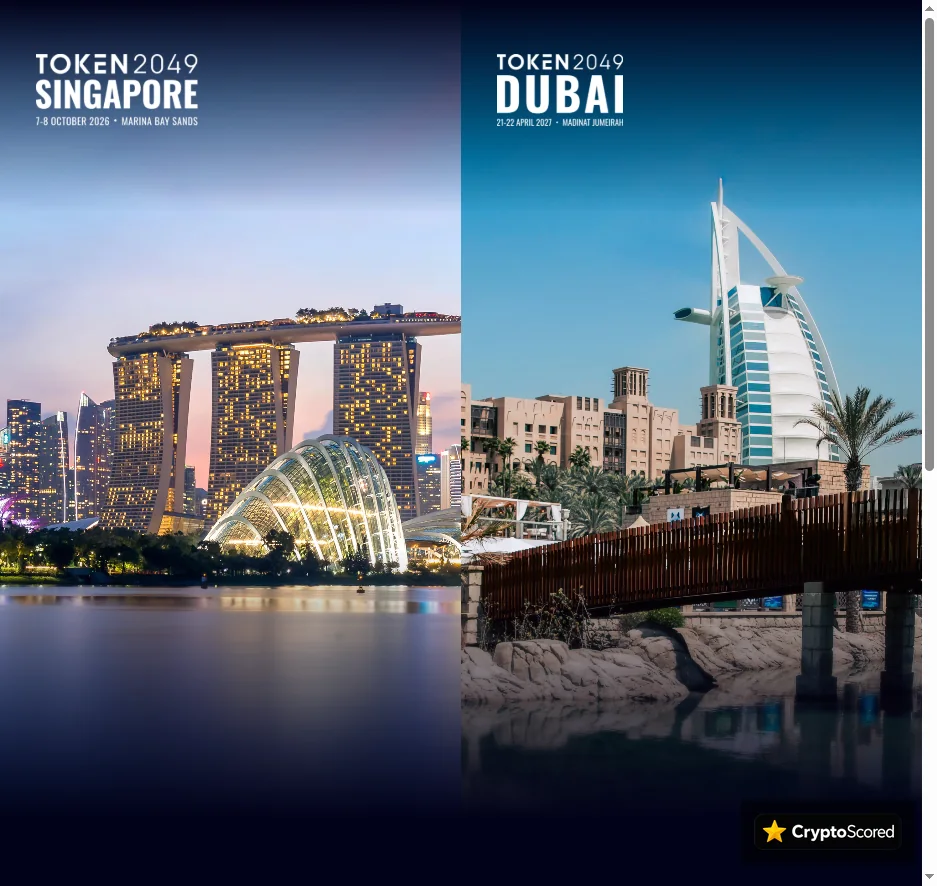 TOKEN2049 Dubai website preview