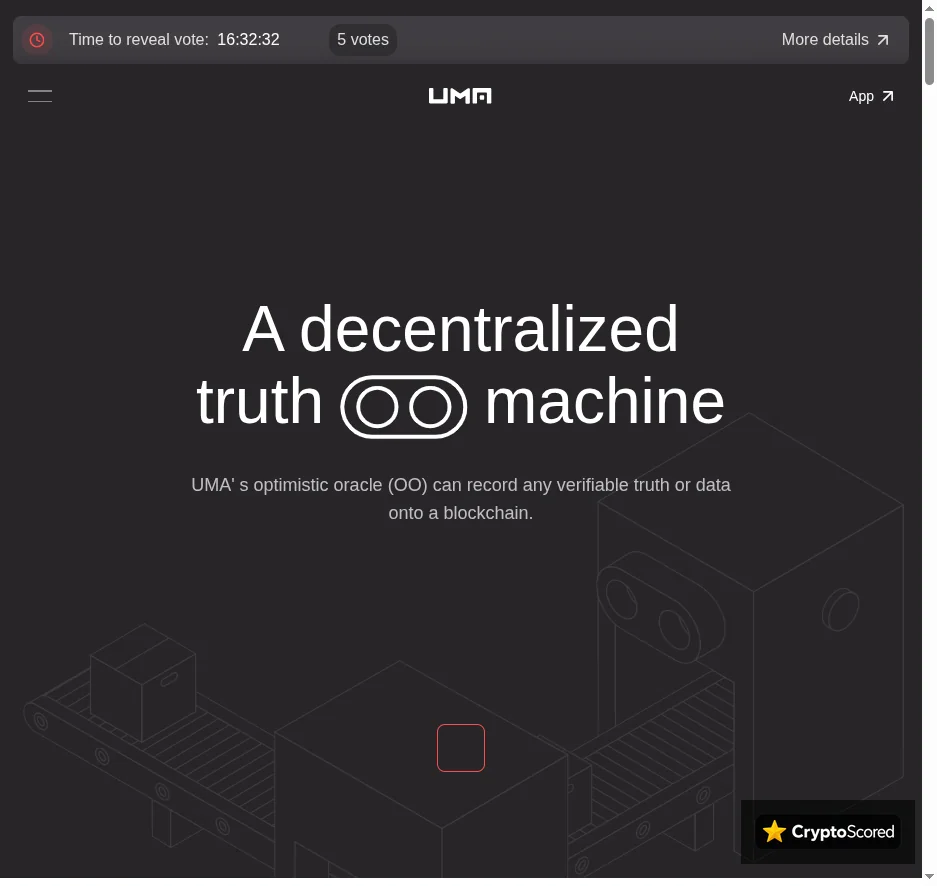UMA website preview