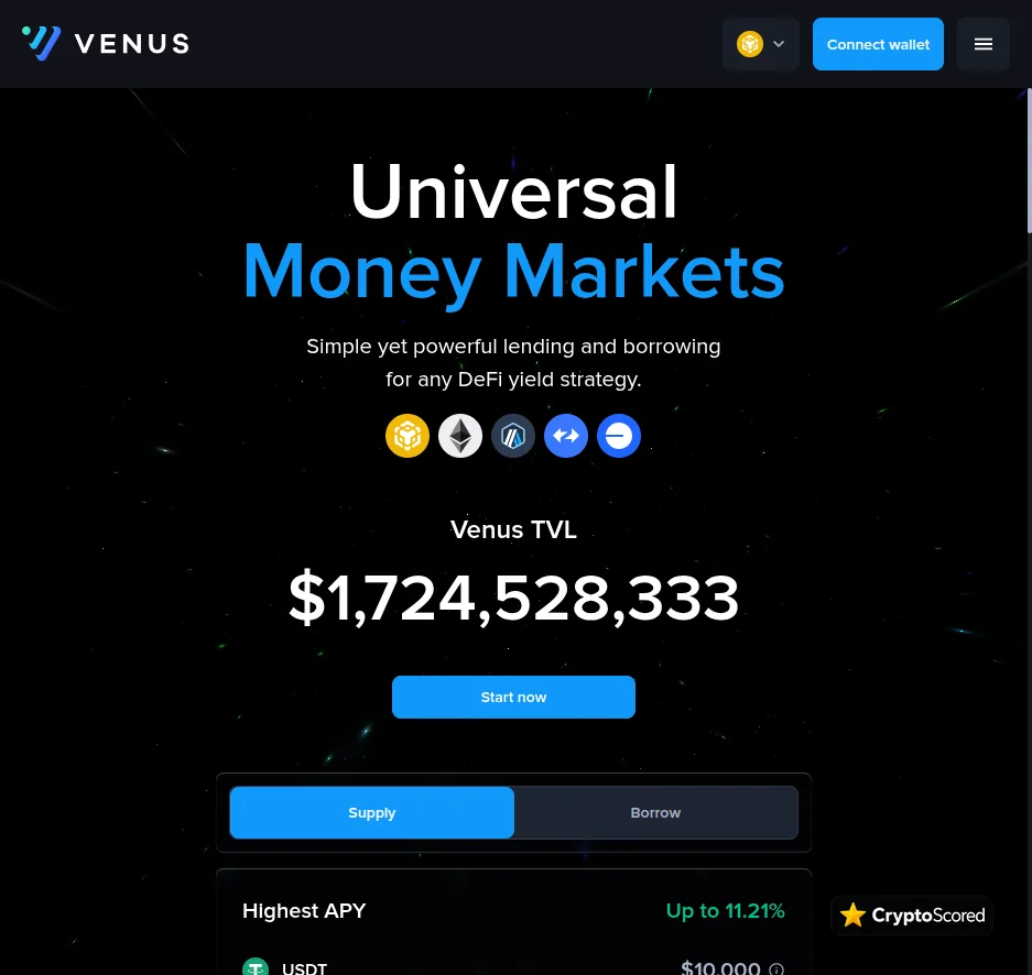 Venus website preview