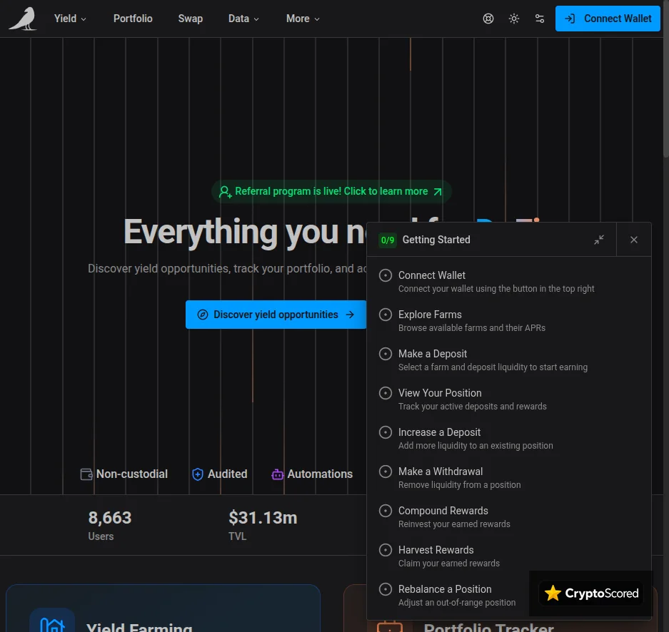 vfat.io website preview