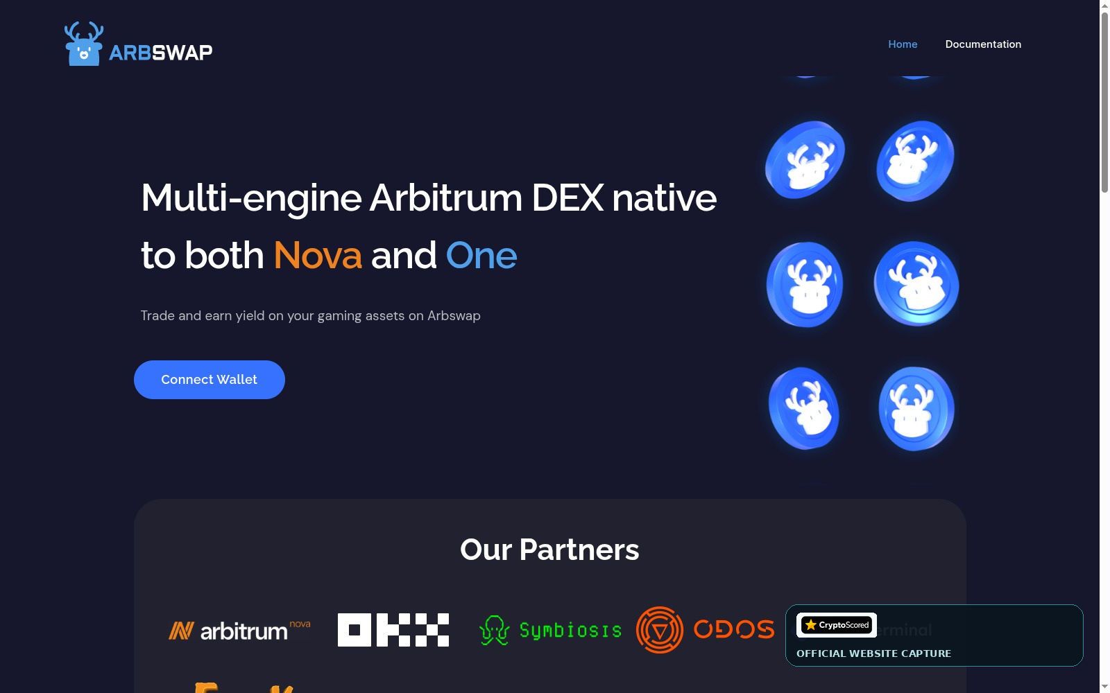 Arbswap website preview