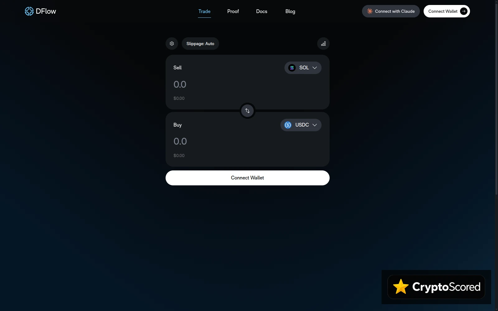 DFlow website preview