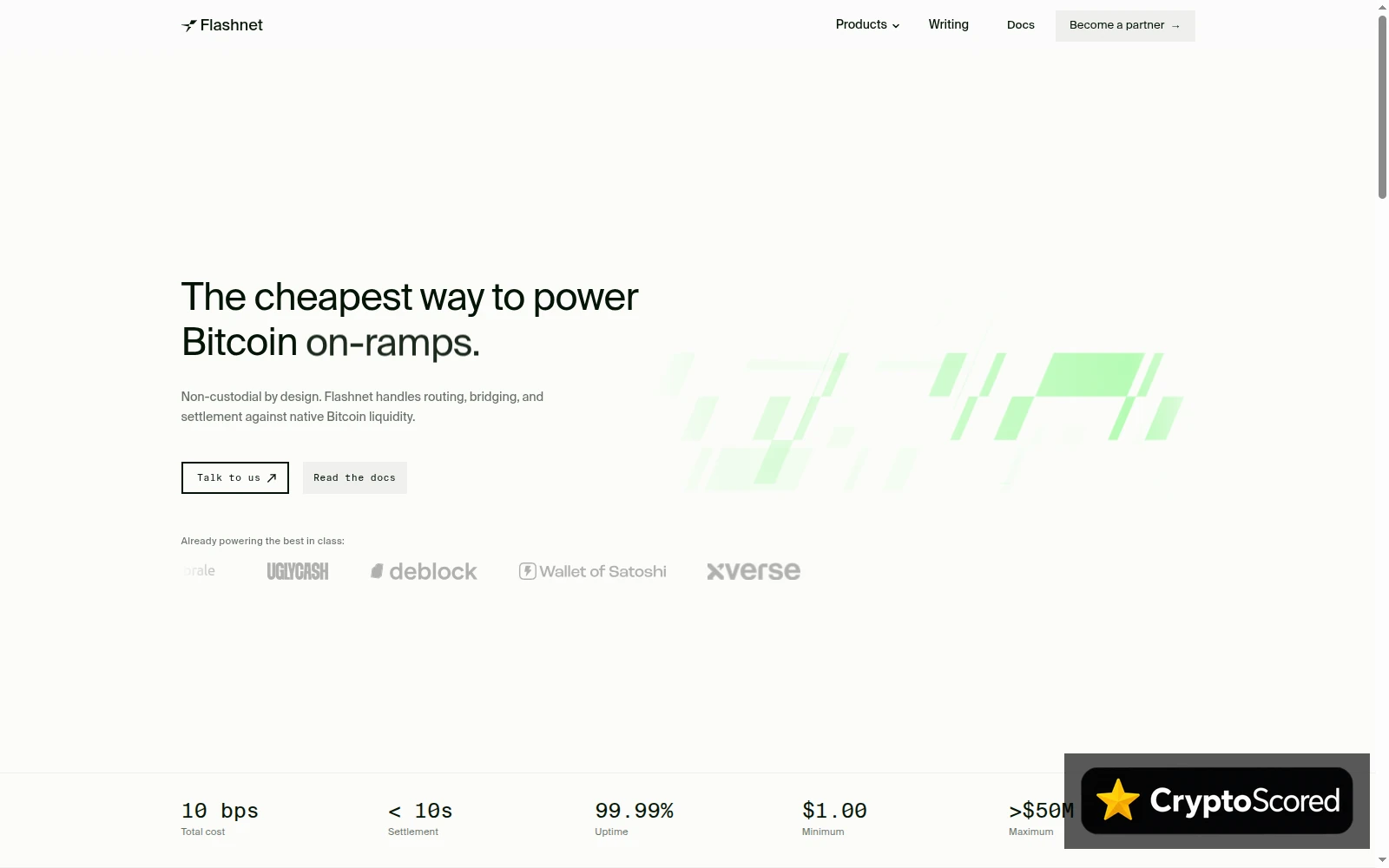 Flashnet website preview