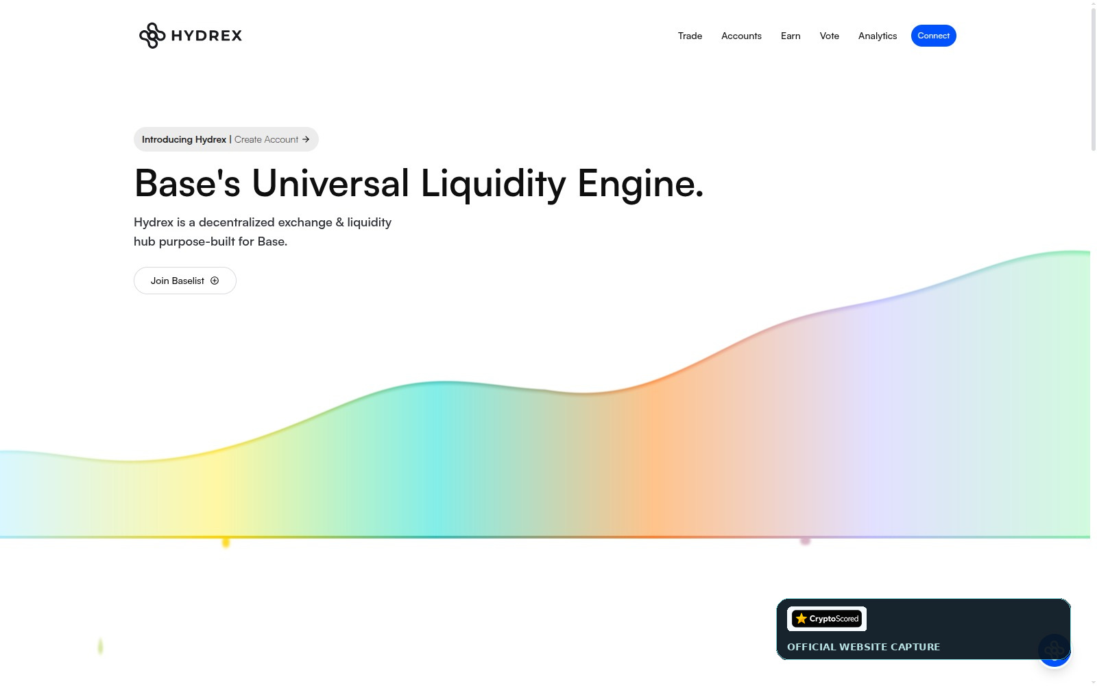 Hydrex website preview