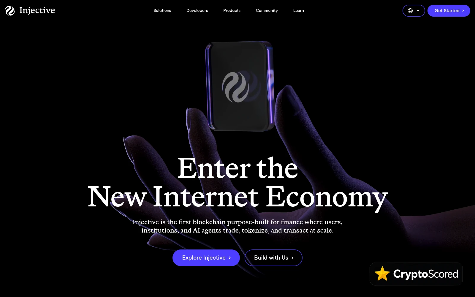 Injective Spot website preview