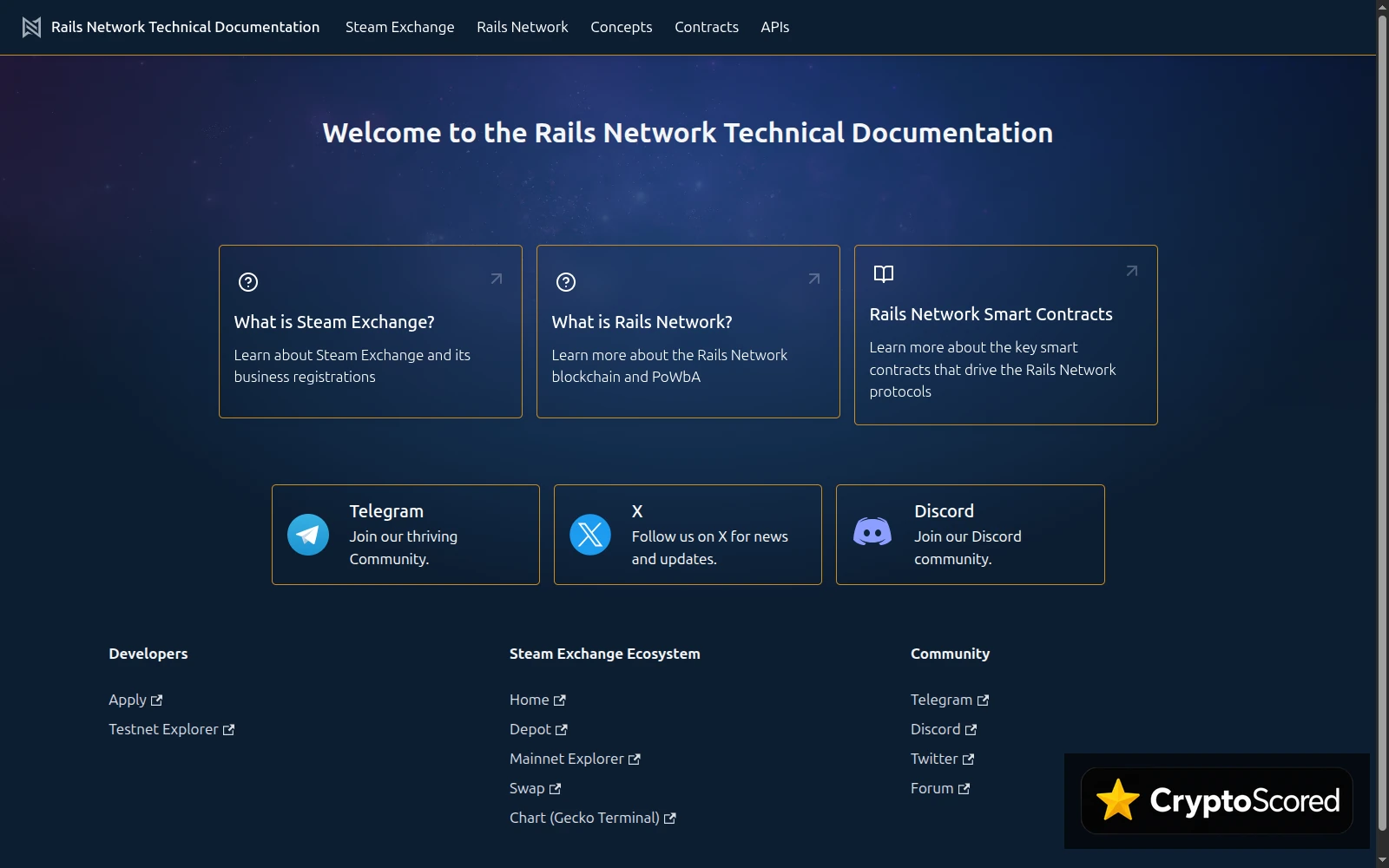 Rails Network Swap website preview