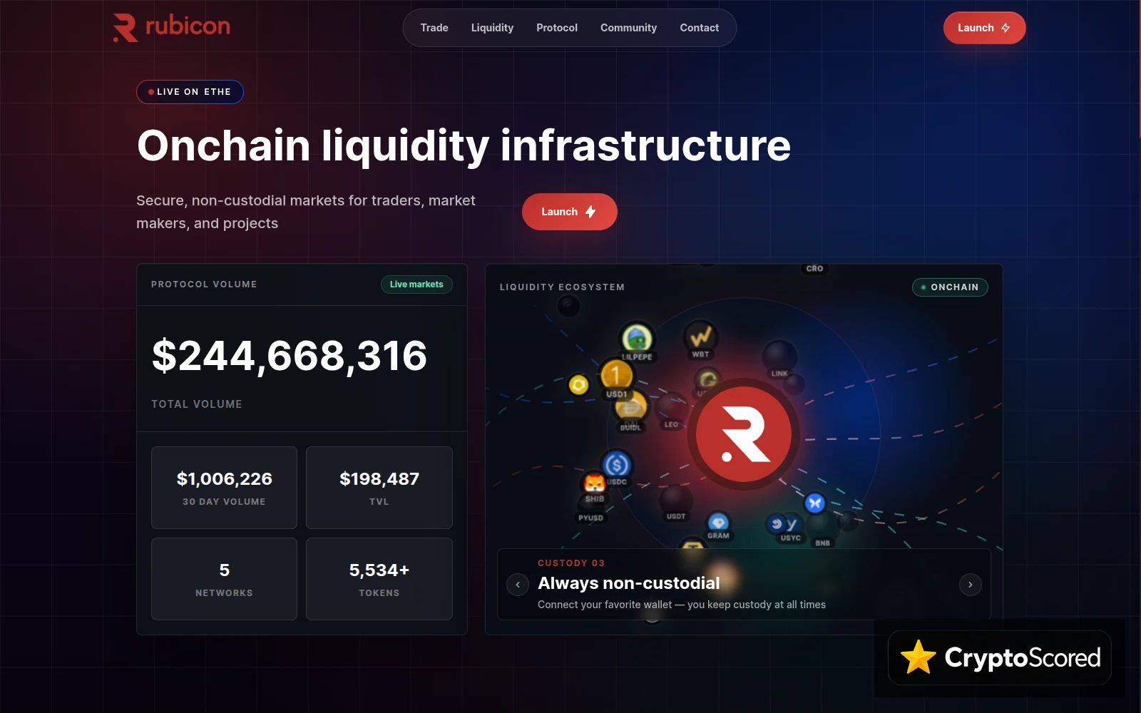 Rubicon website preview