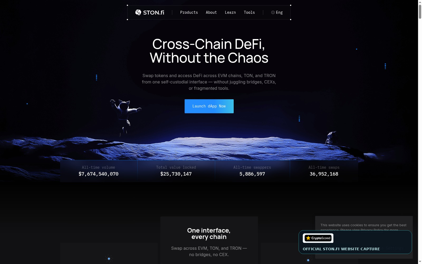 STON.fi website preview