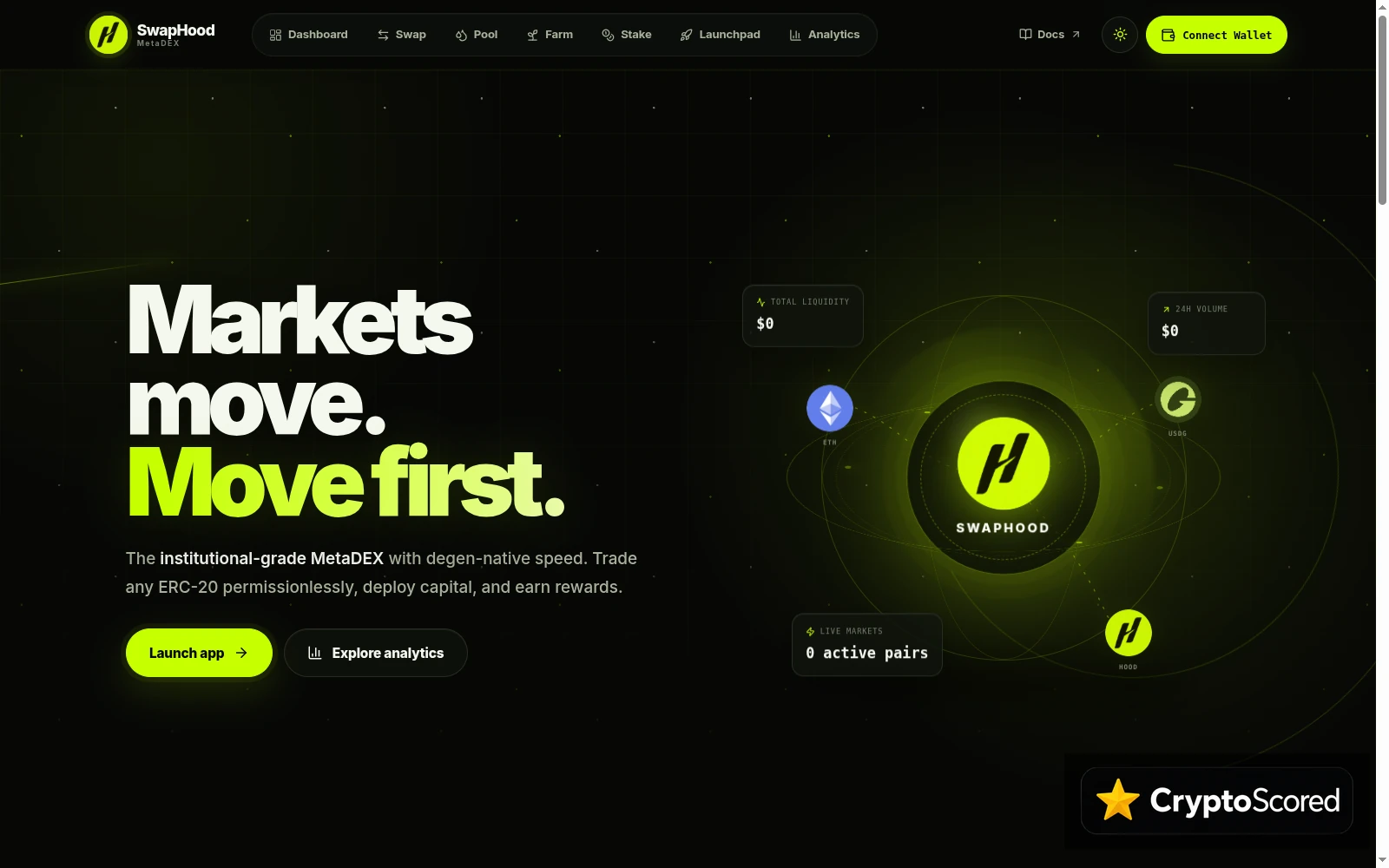 SwapHood website preview